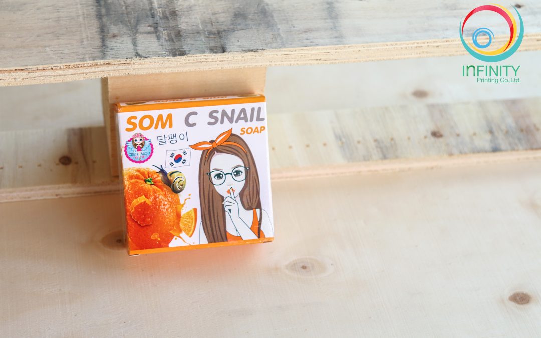 กล่องสบู่(soap)SOM C SNAIL SOAP