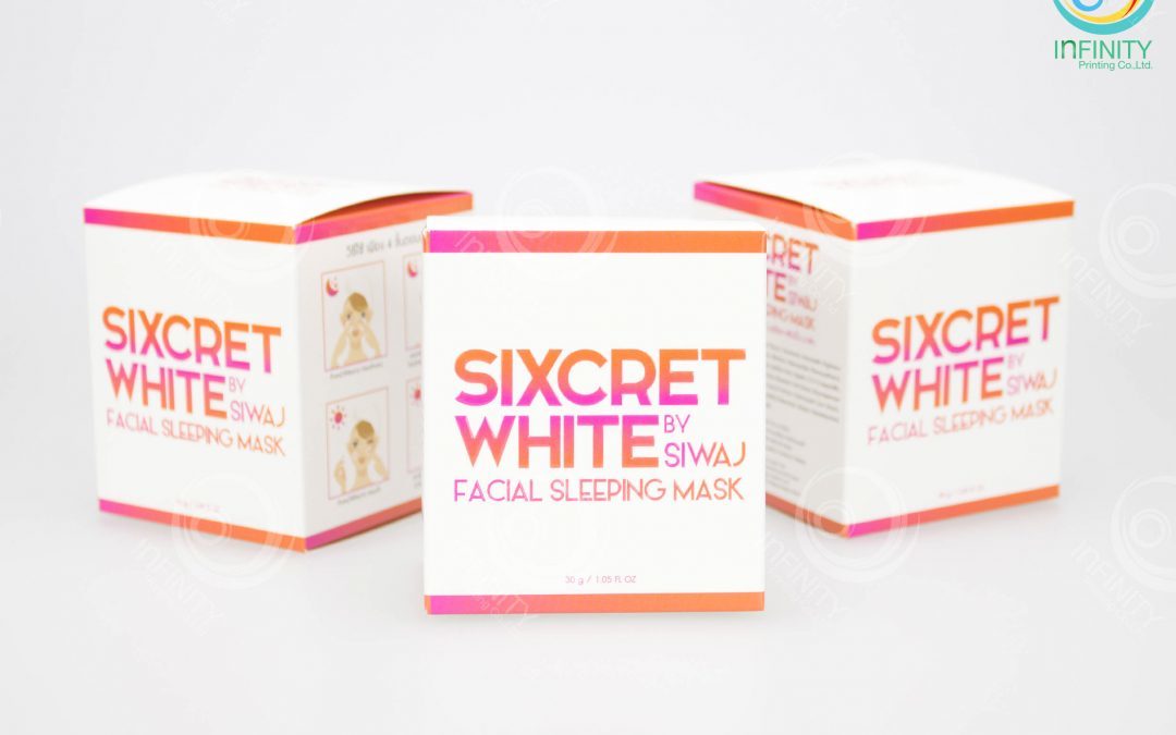 กล่องครีม(cream)SIXCRET WHITE BY SIWAJ