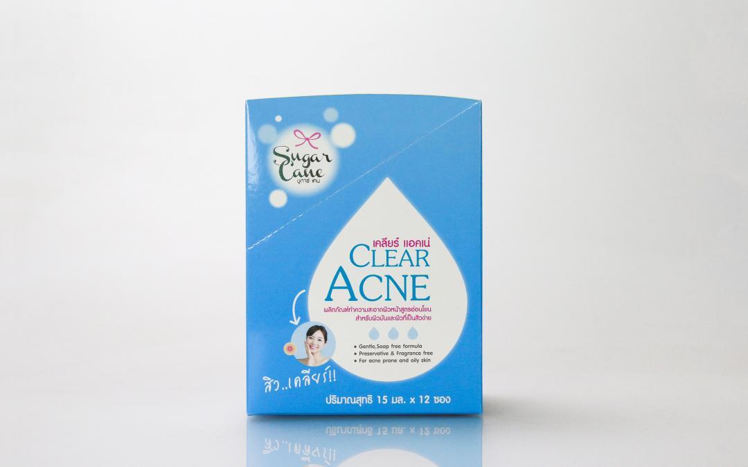 กล่องครีม(cream)Sugar Can Clear Acne