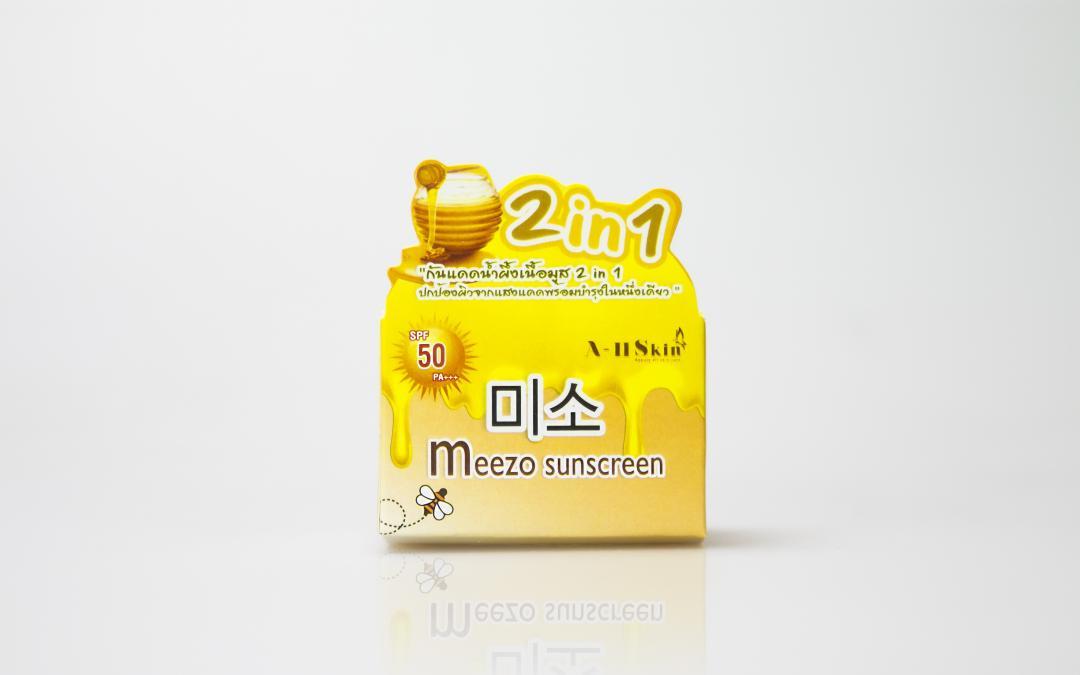 กล่องครีม(cream)Meezo Sunscreen