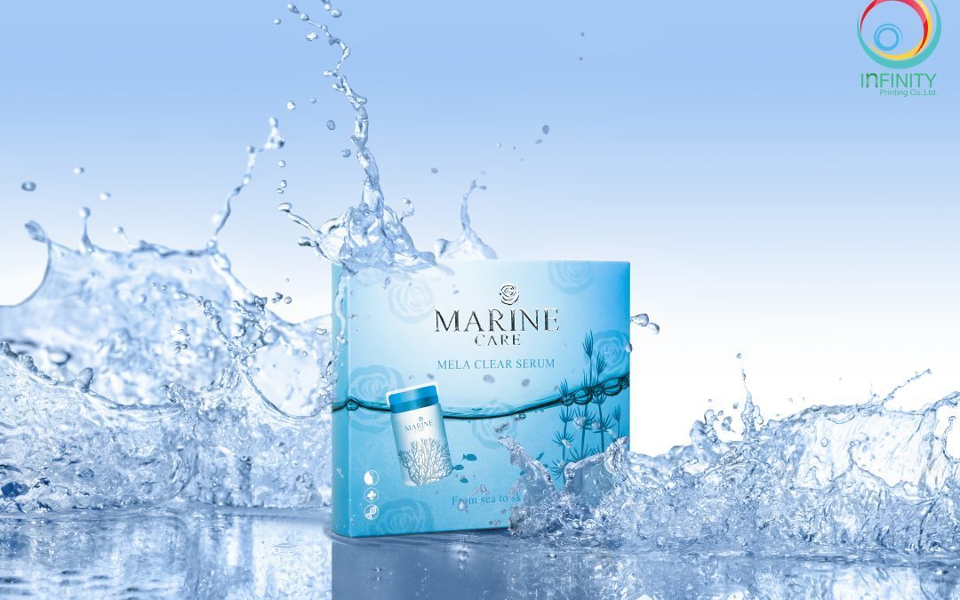 กล่องเซรั่ม(serum)MARINE CARE Mela Clear Serum