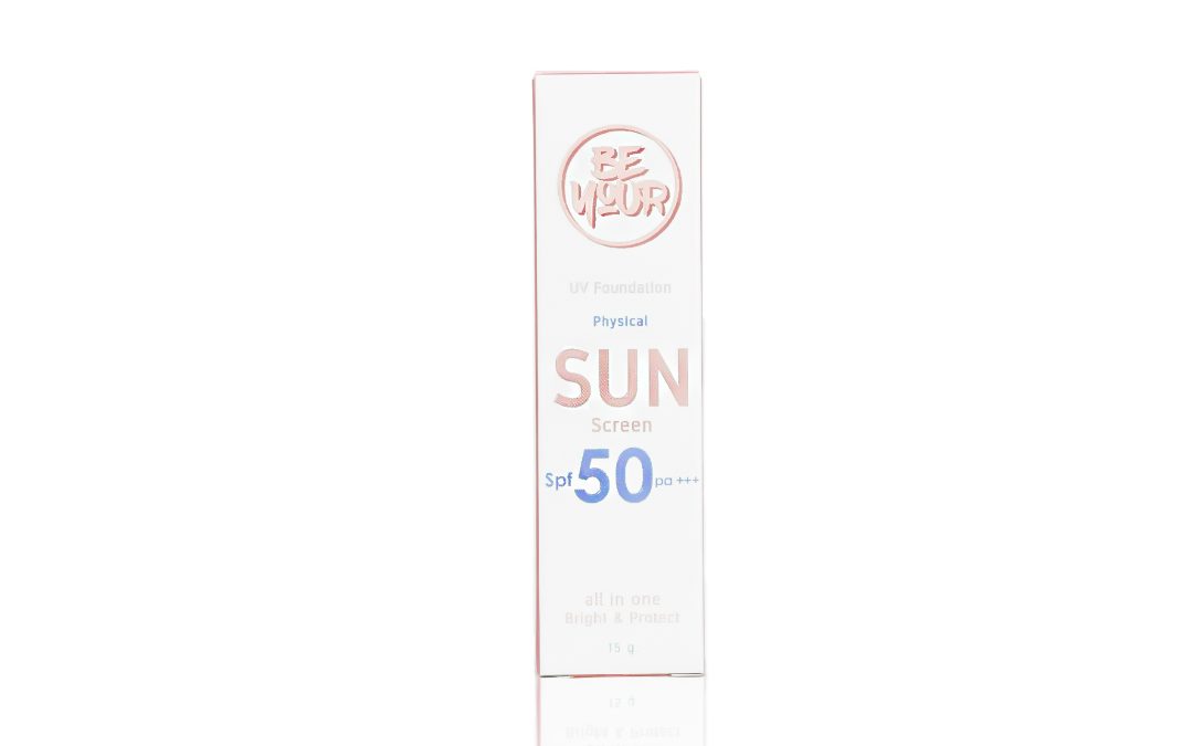 กล่องครีม(cream)BE YOUR physical sunscreen