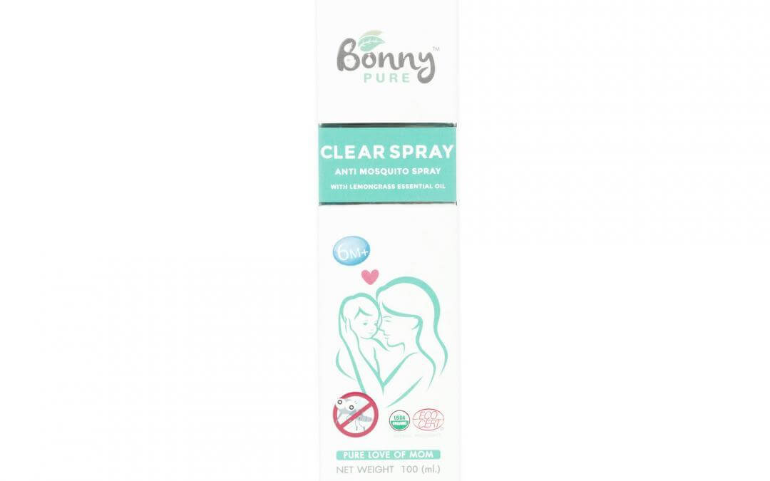 กล่องสเปรย์กันยุง( package)Bonny Pure